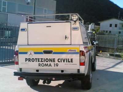 Allestimento veicoli di soccorso protezione civile 1