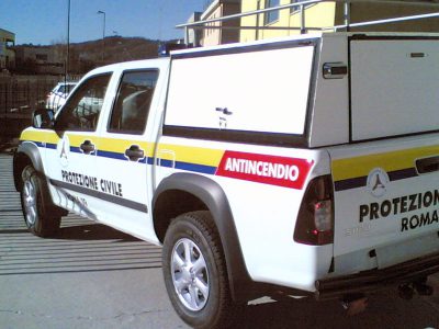 Allestimento veicoli di soccorso protezione civile 2